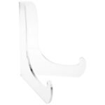Transparent Acrylic Easels Display Stands | Stands for Display | Photos | Tablets Holder | Memo at Weddings | Home Decor | Tables | Size -14x10cm. - Image 3