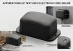 Industrial-Grade ABS IoT Sensor Enclosure – Matte Textured Weather-Resistant Protective Case for Electronic Communication Modules - Image 2
