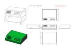 Custom premium, textured electronic enclosure designed for seamless industrial control and monitoring. - Image 3