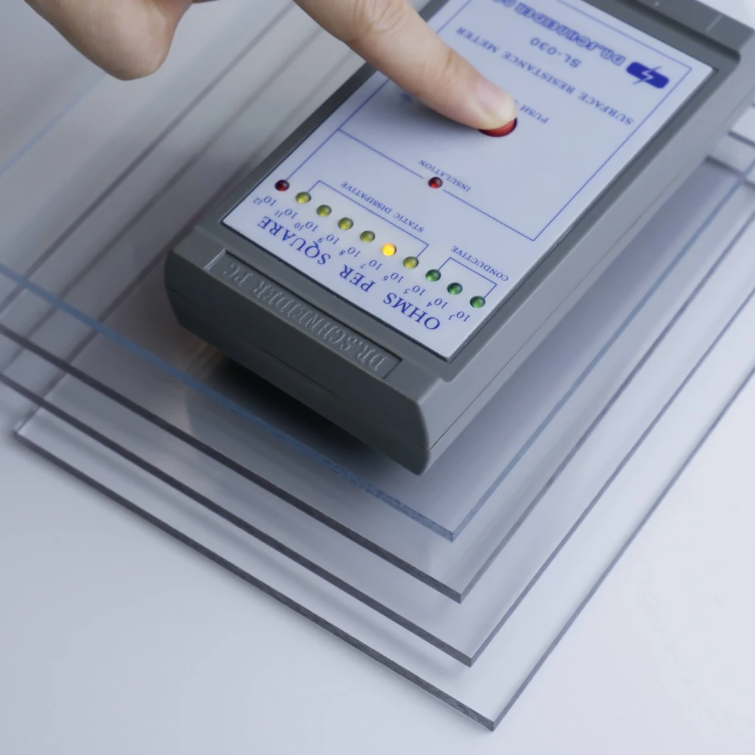 POLYCARBONATE ANTISTATIC ESD SHEETS Polymercarfts®